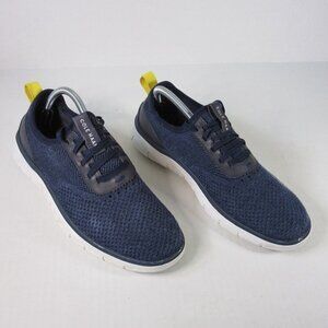 Cole Haan Generation ZERØGRAND Marine Blue Stitchlite Sneakers Mens 8